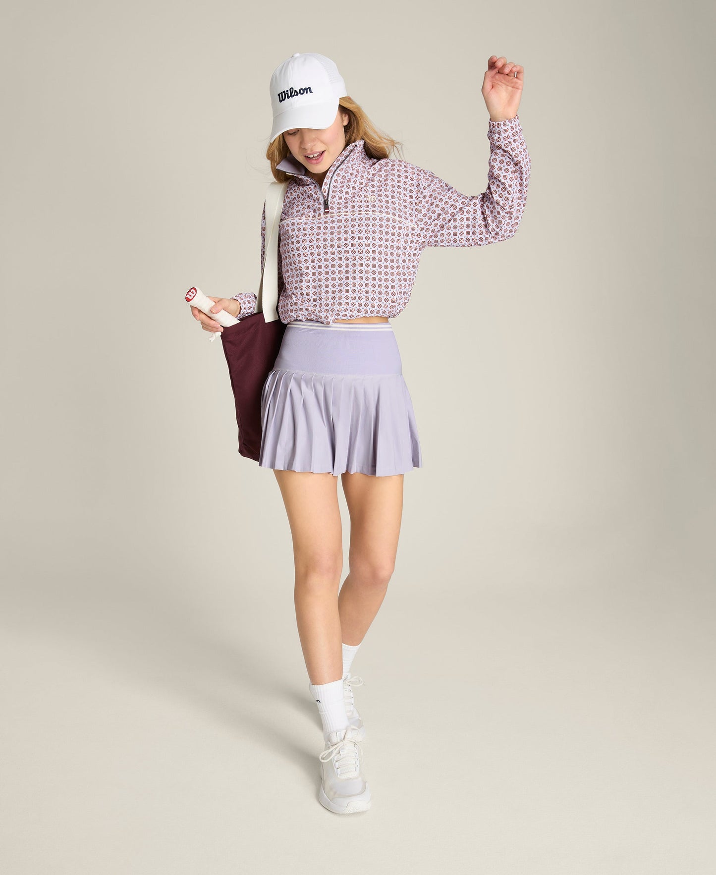 Davenport Woven Pop Over Lavender