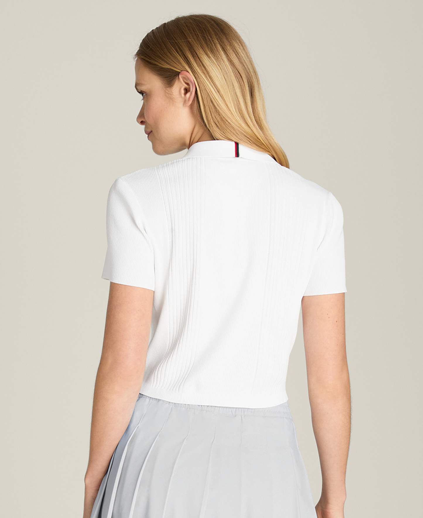Tech Pointelle Polo Shirt