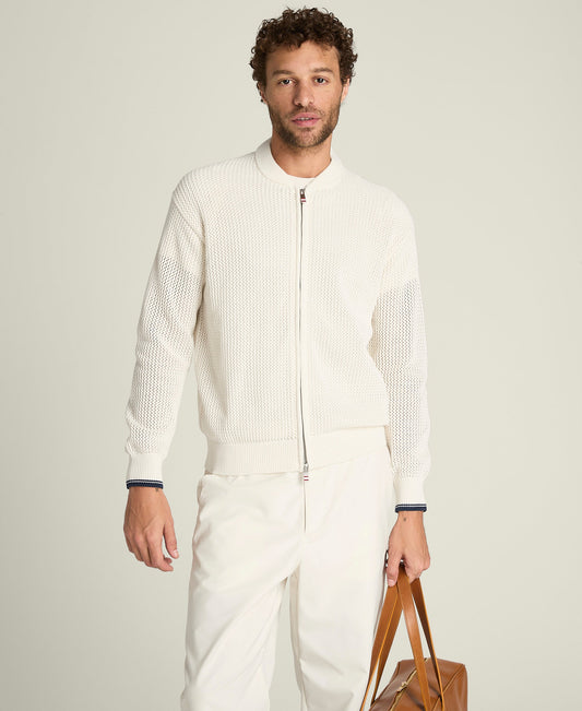 Knit Full-Zip Jacket