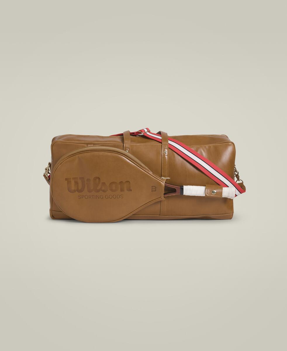 Showman Leather Tennis Bag