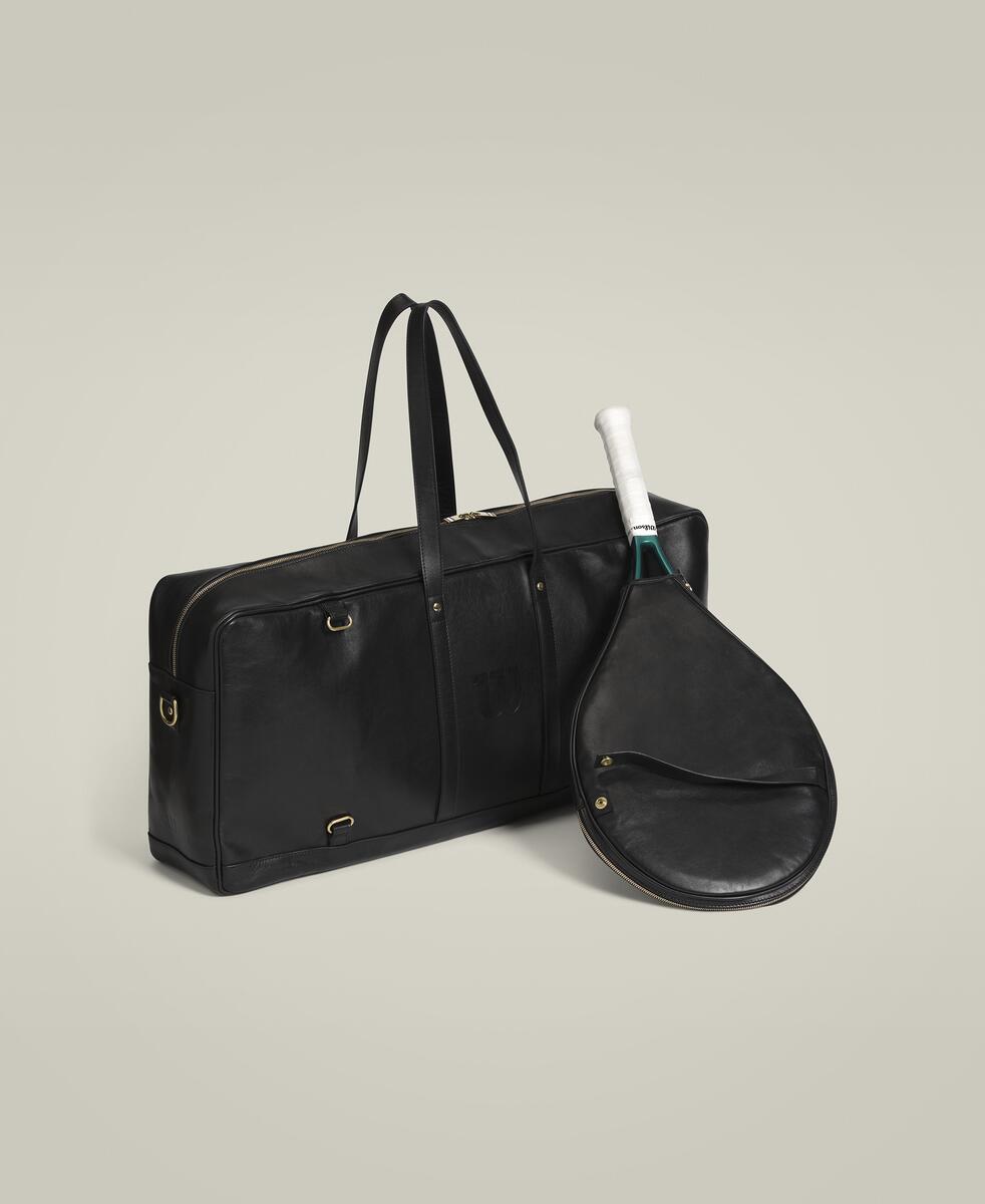 Showman Leather Tennis Bag