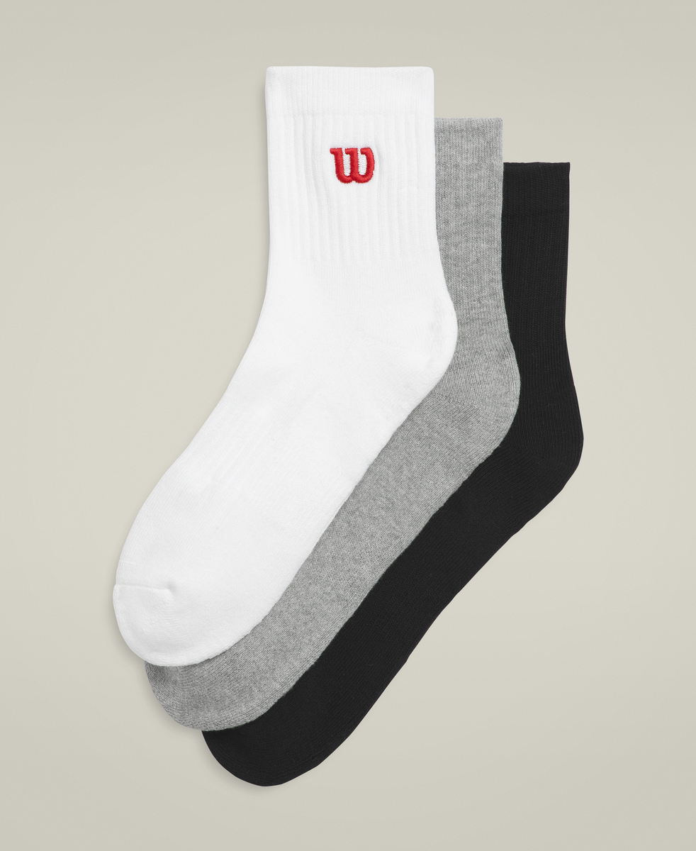 Quarter Top Socks 3-Pack