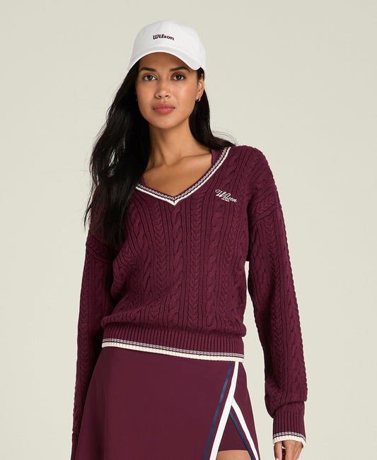 Hillcrest Cable Knit Sweater