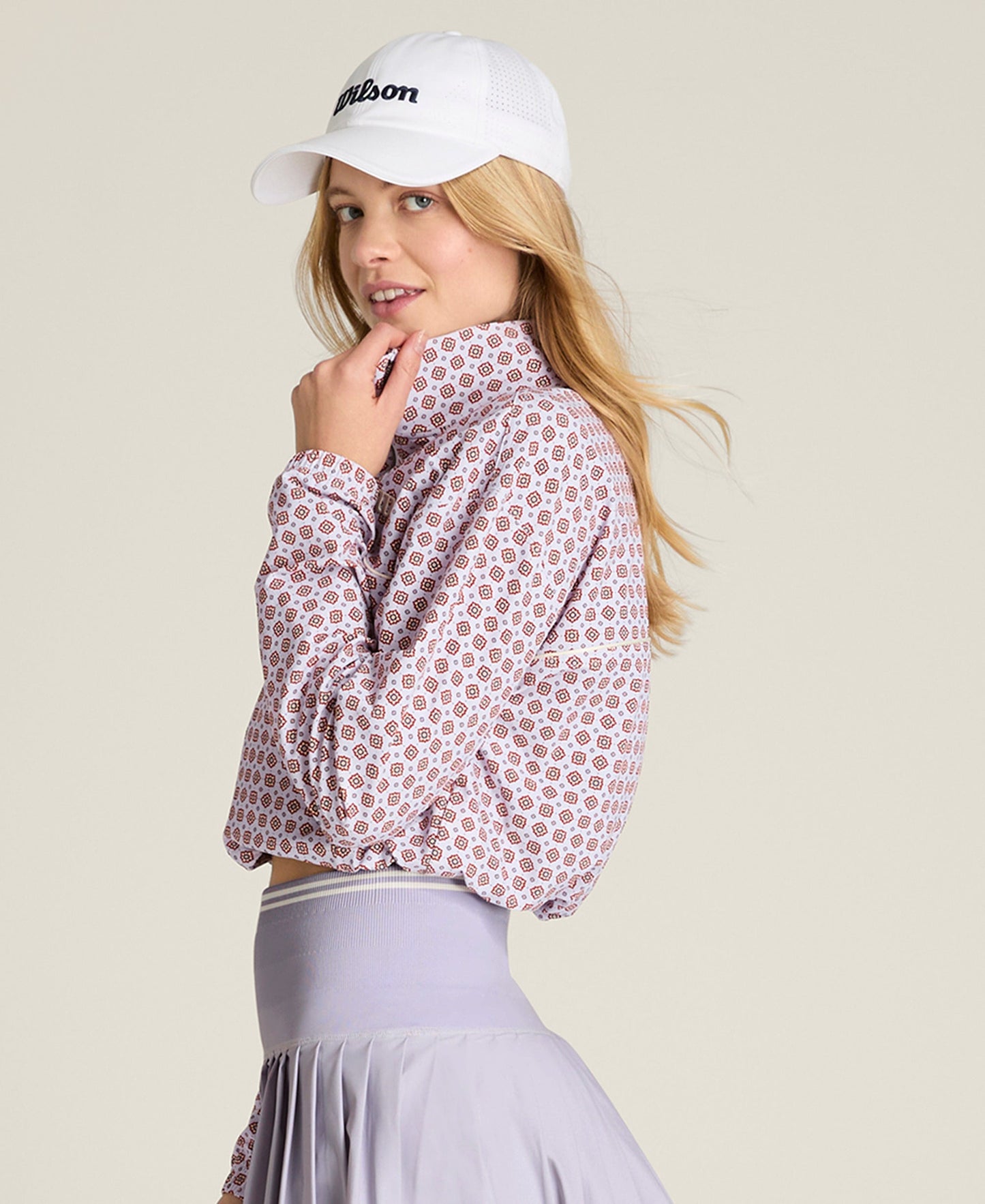 Davenport Woven Pop Over Lavender